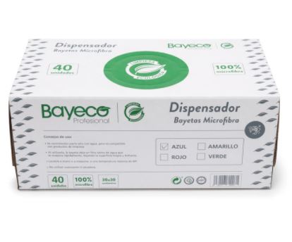 BAYETA MICROFIBRA SPONTEX ROJO (5) - Ecousos