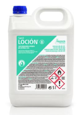 Carton de 6 bidons de gels hydroalcooliques Virugel 5L